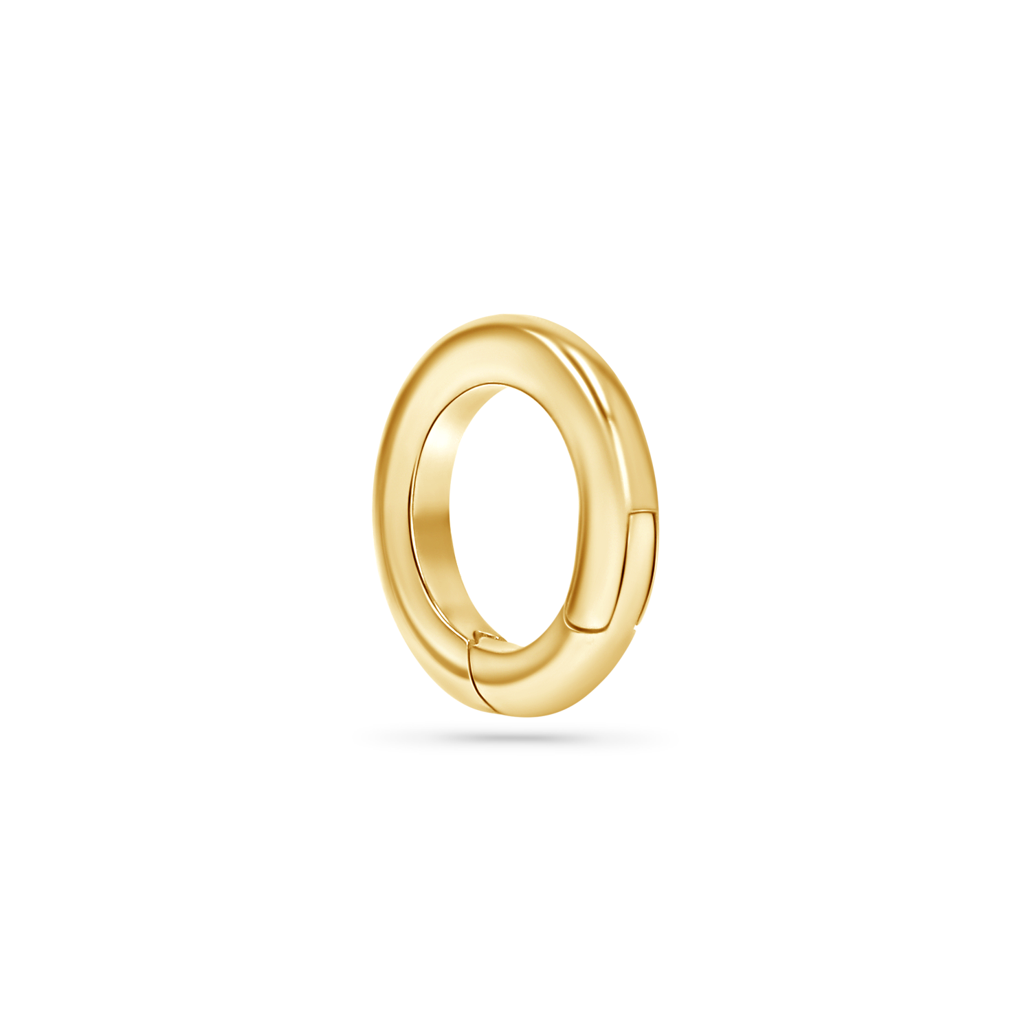 Spring Connecting Round 14K Gold Round Spring Connector Clasp – Baby Gold