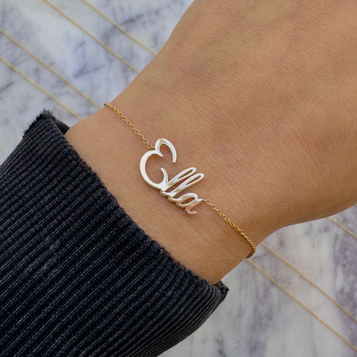 Name Bracelet Shop Custom Name Bracelets Baby Gold