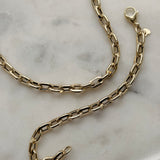 Laurel Oval Link Bracelet