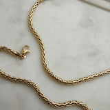 Wheat Braid Chain Bracelet