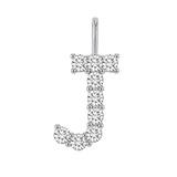 Grand Diamond Initial Charm