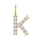 Grand Diamond Initial Charm