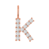 Grand Diamond Initial Charm