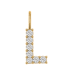 Grand Diamond Initial Charm