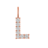 Grand Diamond Initial Charm