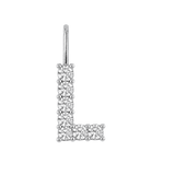 Grand Diamond Initial Charm