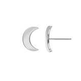 Moyen Solid Moon Studs