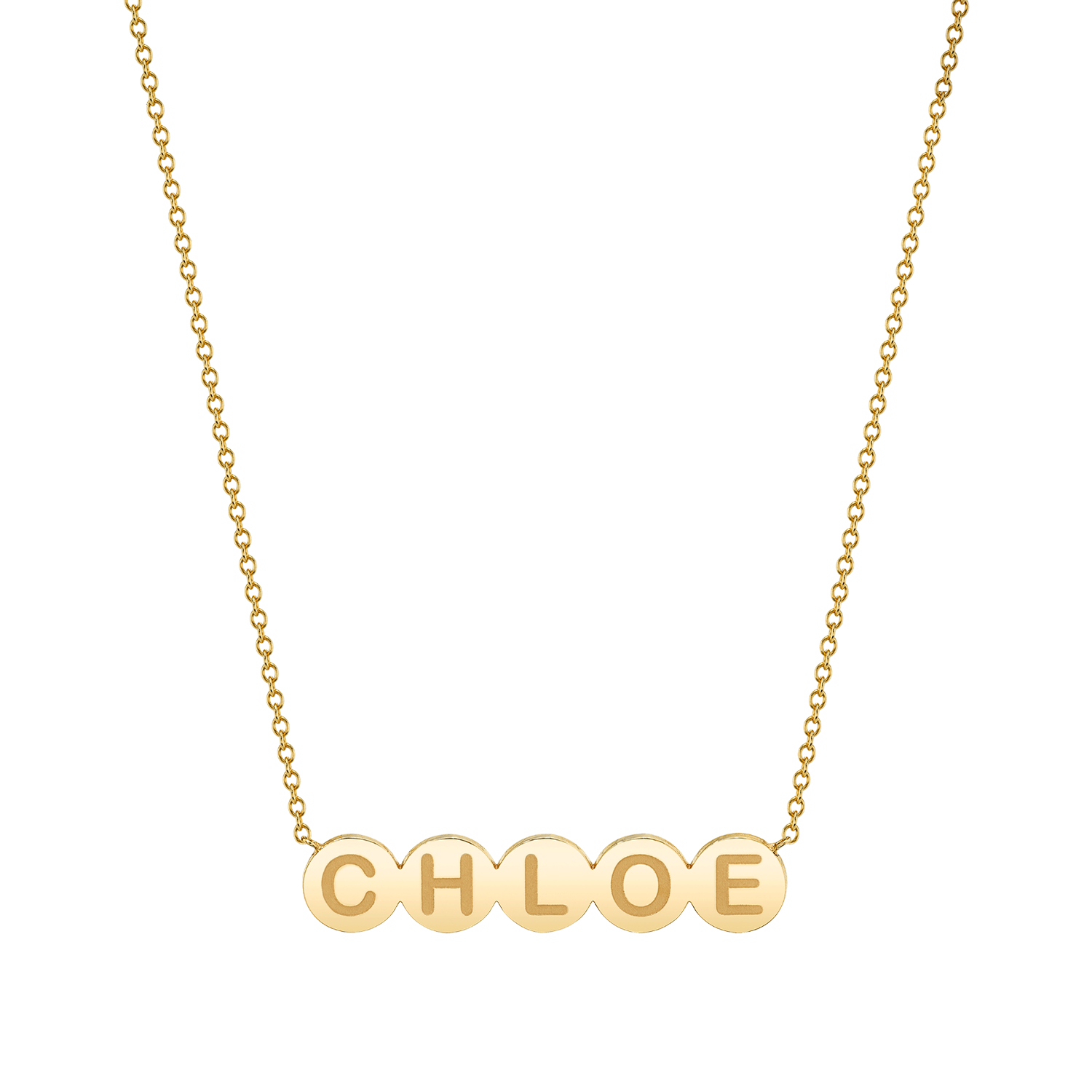 Gld custom 2025 bubble necklace