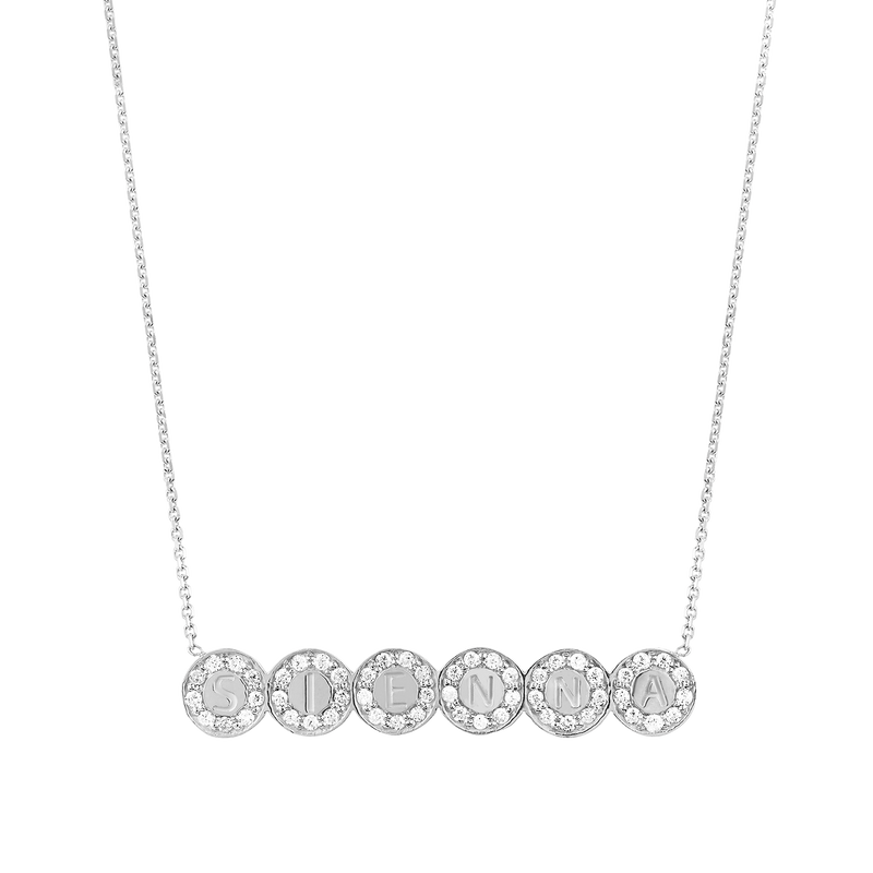 Custom Diamond Bubble Necklace