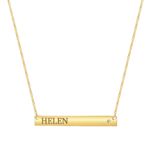 Love 2025 nameplate necklace