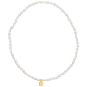 Pearl Stretch Bead Anklet