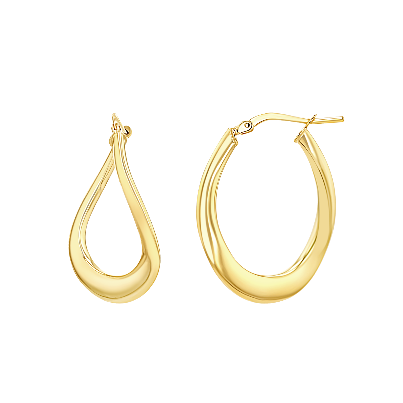 Infinity Hoop Earrings - Image 2