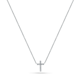 Grace Pave Diamond Cross Necklace