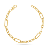 Avery Paperclip Chain Bracelet