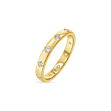 Glimmer Diamond Band Ring
