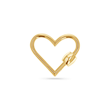 Heart Carabiner Connector Charm