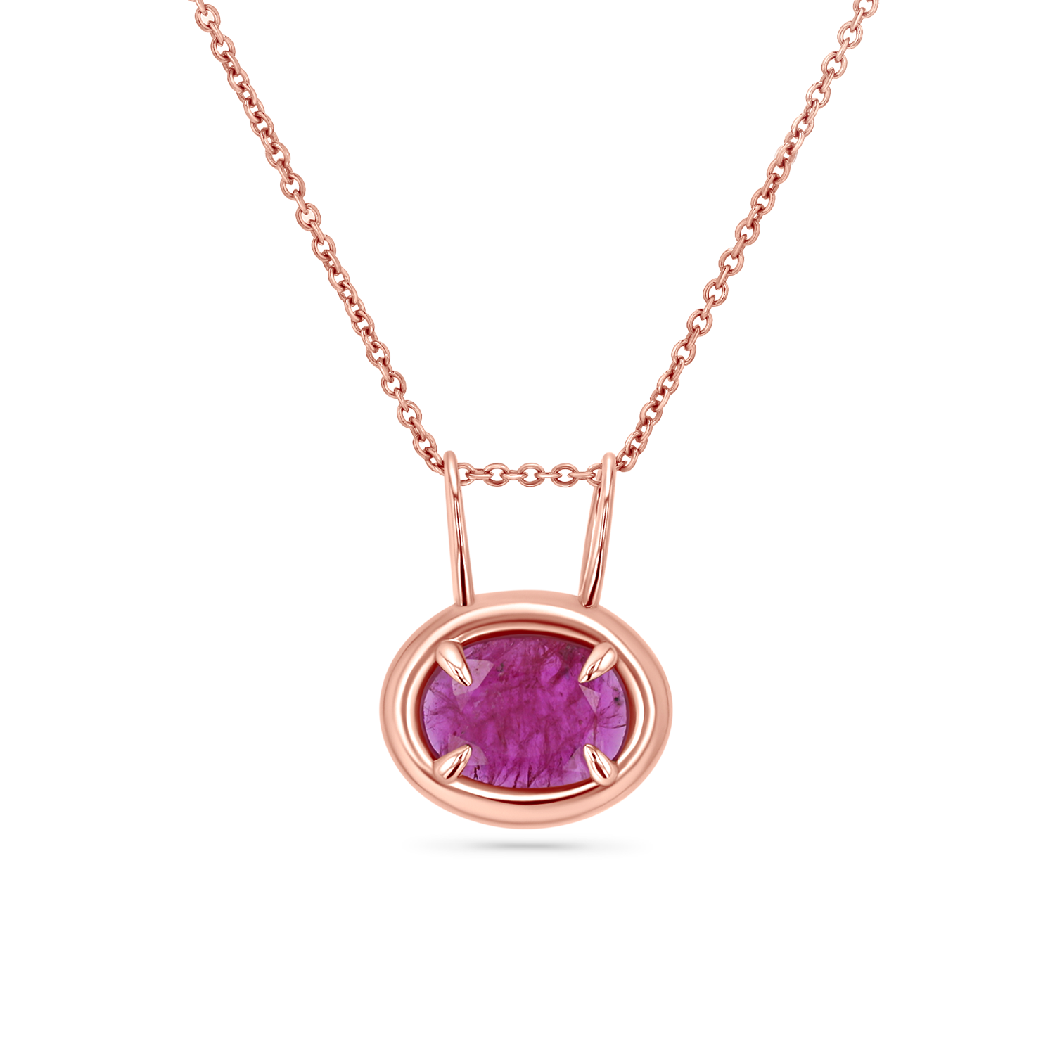 Oval Slider Rustic Ruby Charm - Image 7