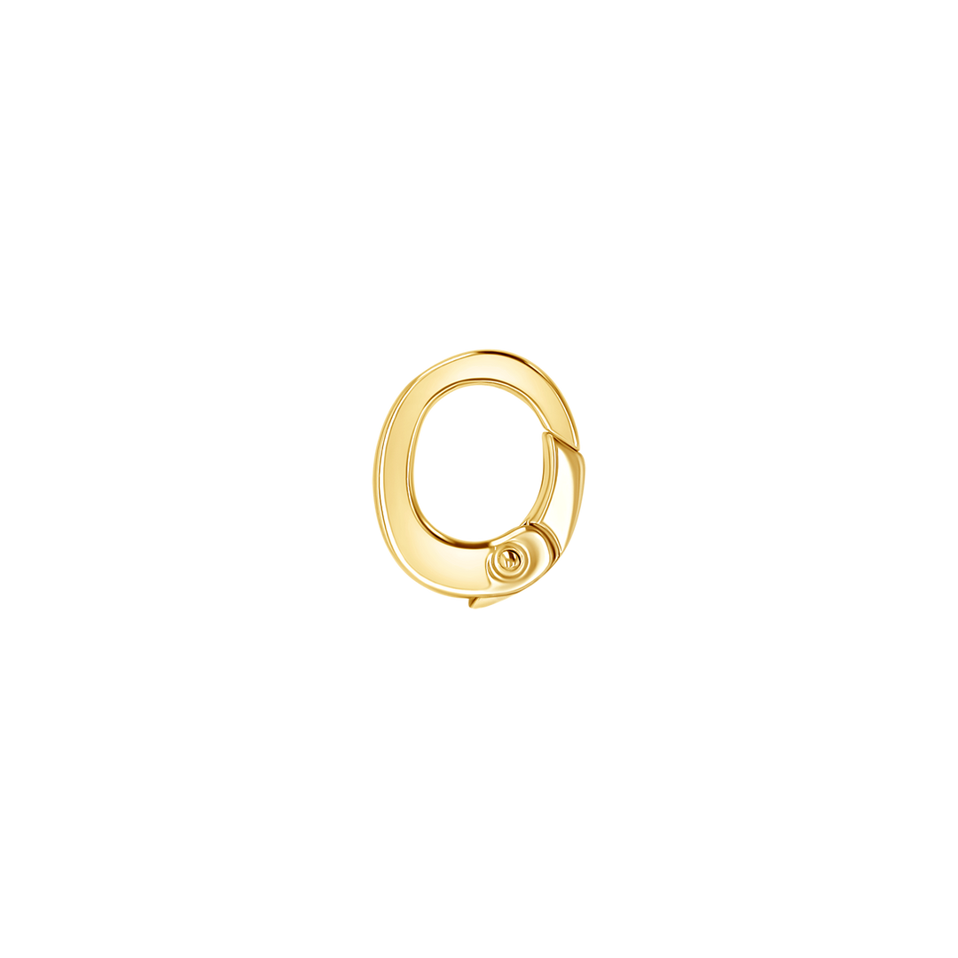 14K Gold Spring Charm Connector – Baby Gold