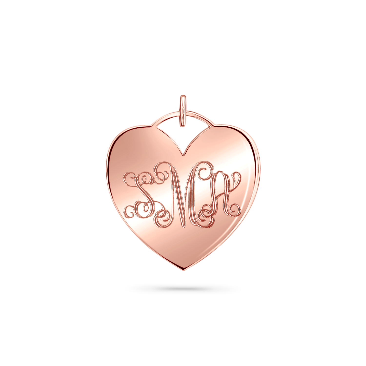 Heart Monogram Charm - Image 4