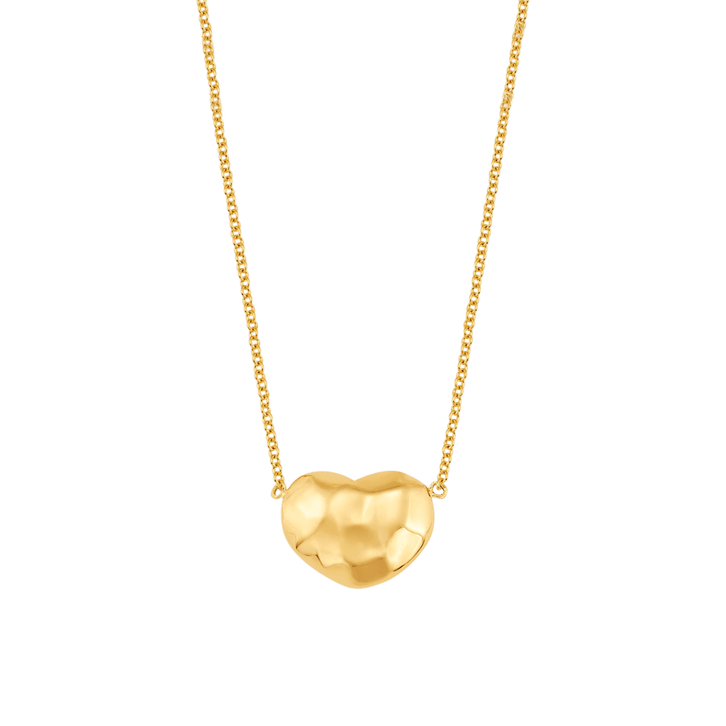 Elevated Heart Necklace | Gold | Pandora US