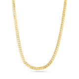 Puff Cuban Chain Necklace