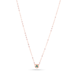 Enamel Letter Bead Necklace
