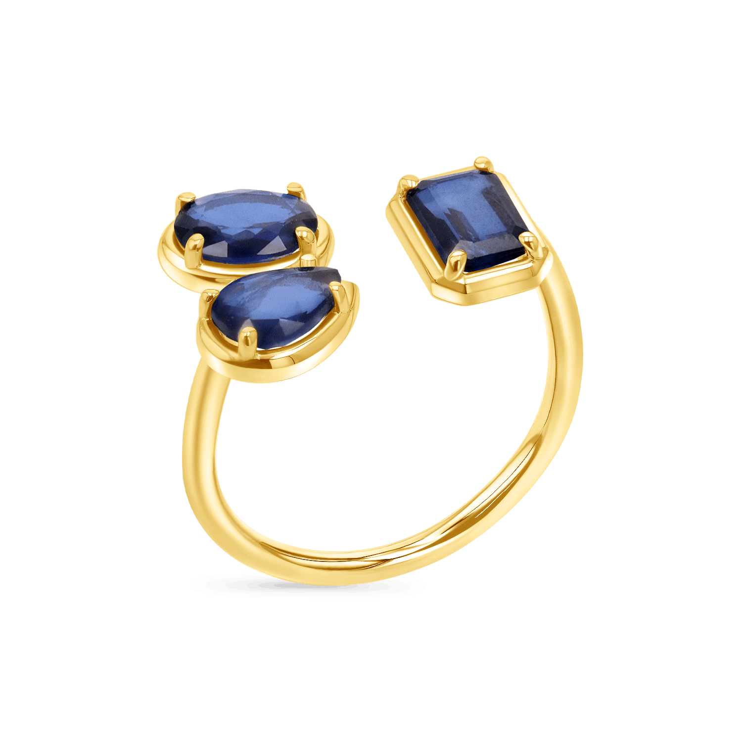 Gemma Blue Sapphire Ring
