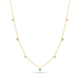 Sprinkle Emerald Necklace
