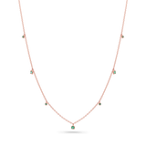 Sprinkle Emerald Necklace