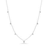 Sprinkle Emerald Necklace
