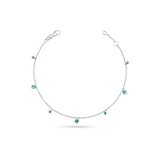 Sprinkle Emerald Bracelet