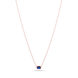Gemma Blue Sapphire Necklace