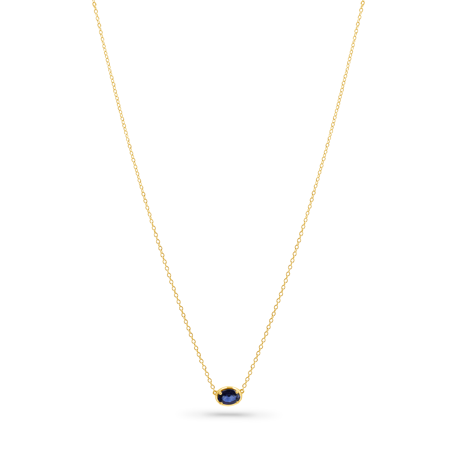 Gemma Blue Sapphire Necklace