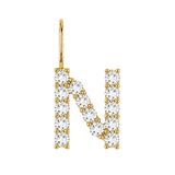 Grand Diamond Initial Charm