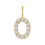 Grand Diamond Initial Charm
