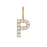 Grand Diamond Initial Charm