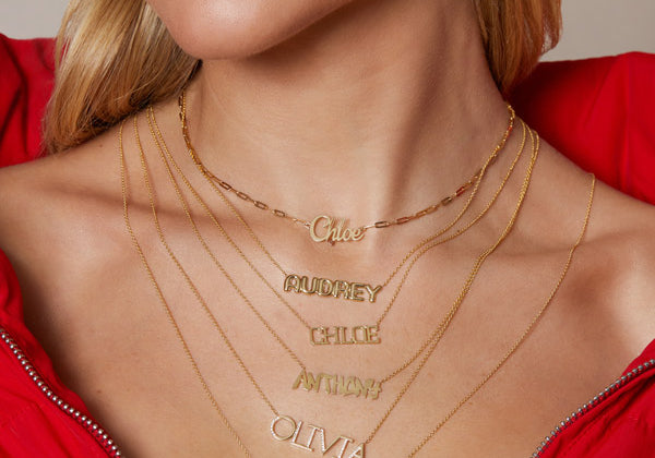 Customized Necklace My Name Necklace Discount Code 2021 Deux Name