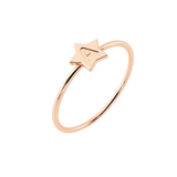 Moyen Initial Star Ring