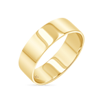 A solid, smooth, thick band in shiny yellow gold with engraved BG inside for Baby Gold. Real 14k yellow gold and good for stacking