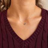 Enamel Letter Bead Necklace