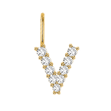 Grand Diamond Initial Charm