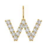 Grand Diamond Initial Charm