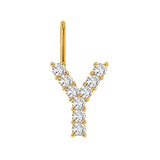 Grand Diamond Initial Charm