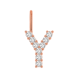 Grand Diamond Initial Charm
