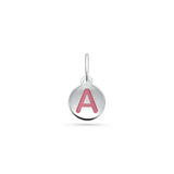 Reversible Enamel Letter Bead Charm