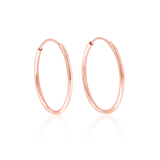 Endless Gold Hoop Earrings