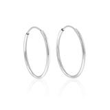 Endless Gold Hoop Earrings
