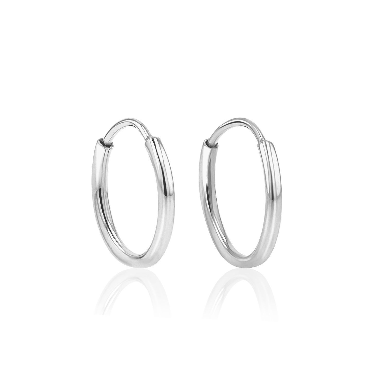 Endless Gold Hoop Earrings