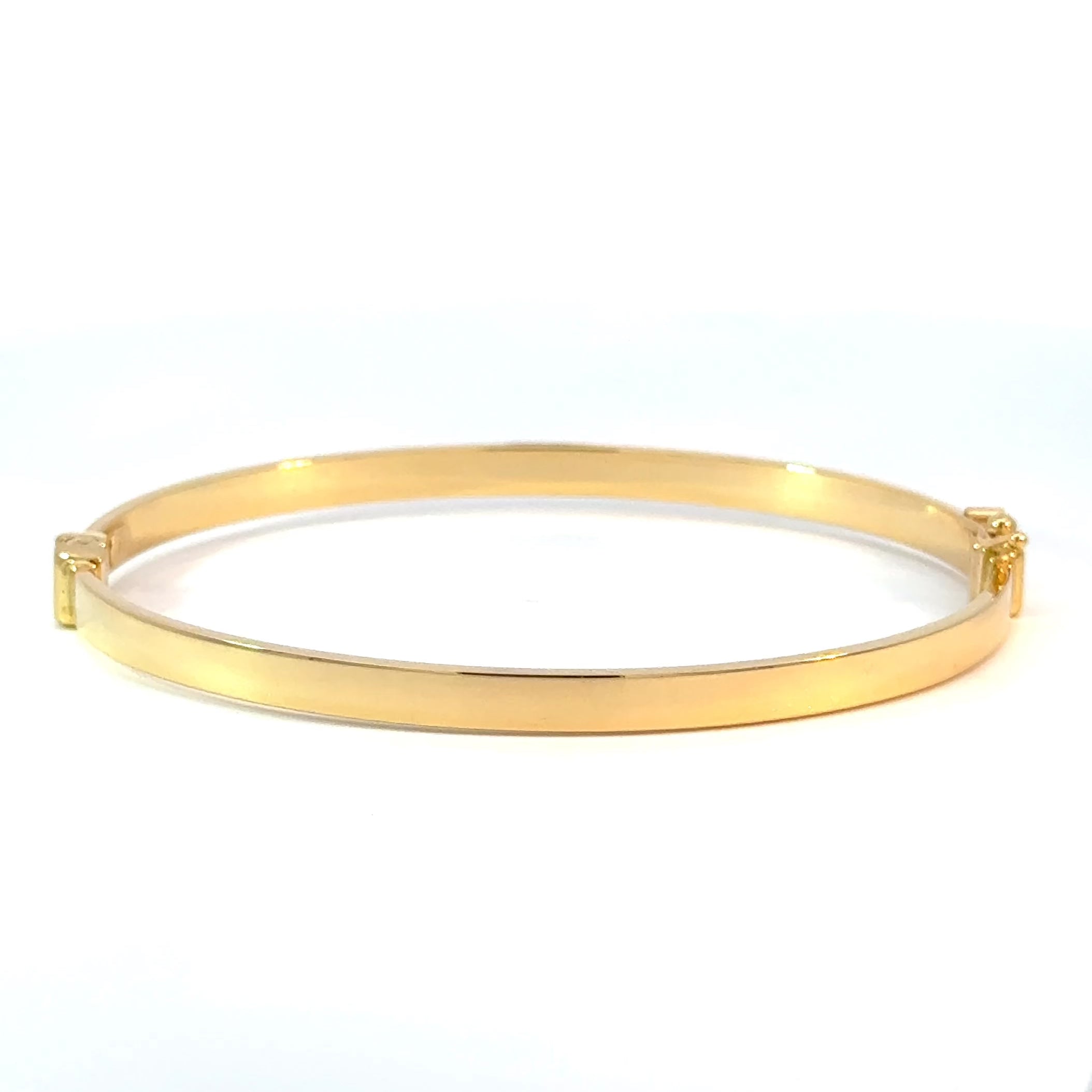 Essential Hinged Bangle (4mm) - Image 3