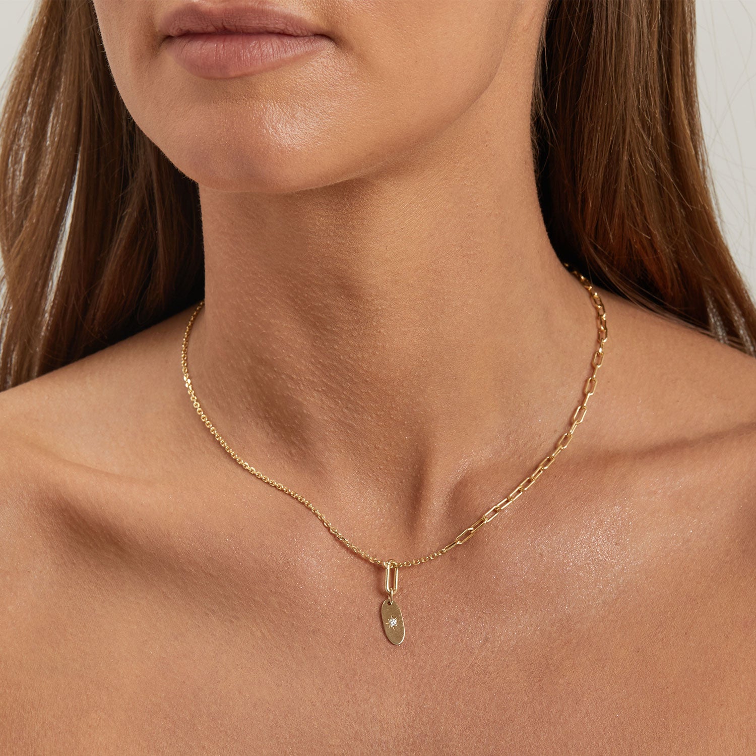 Petit Paper Clip Charm Connector - Image 7